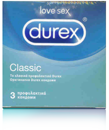 Durex Classic 3 τεμ.