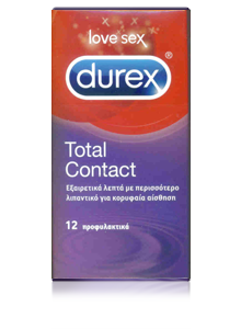 Durex Total Contact 12 τεμ.